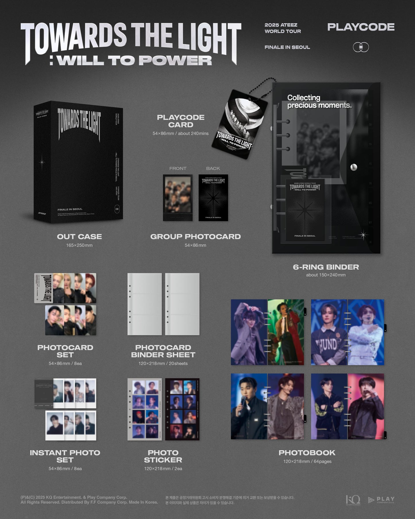 2025 ATEEZ WORLD TOUR [TOWARDS THE LIGHT : WILL TO POWER] FINALE IN SEOUL