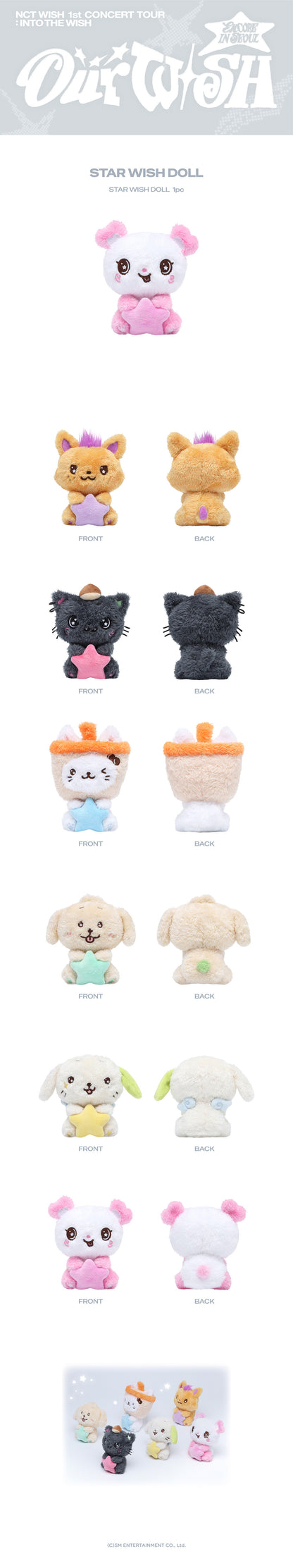 NCT WISH - [IN TO THE WISH Our WISH ENCORE MD] STAR WISH DOLL