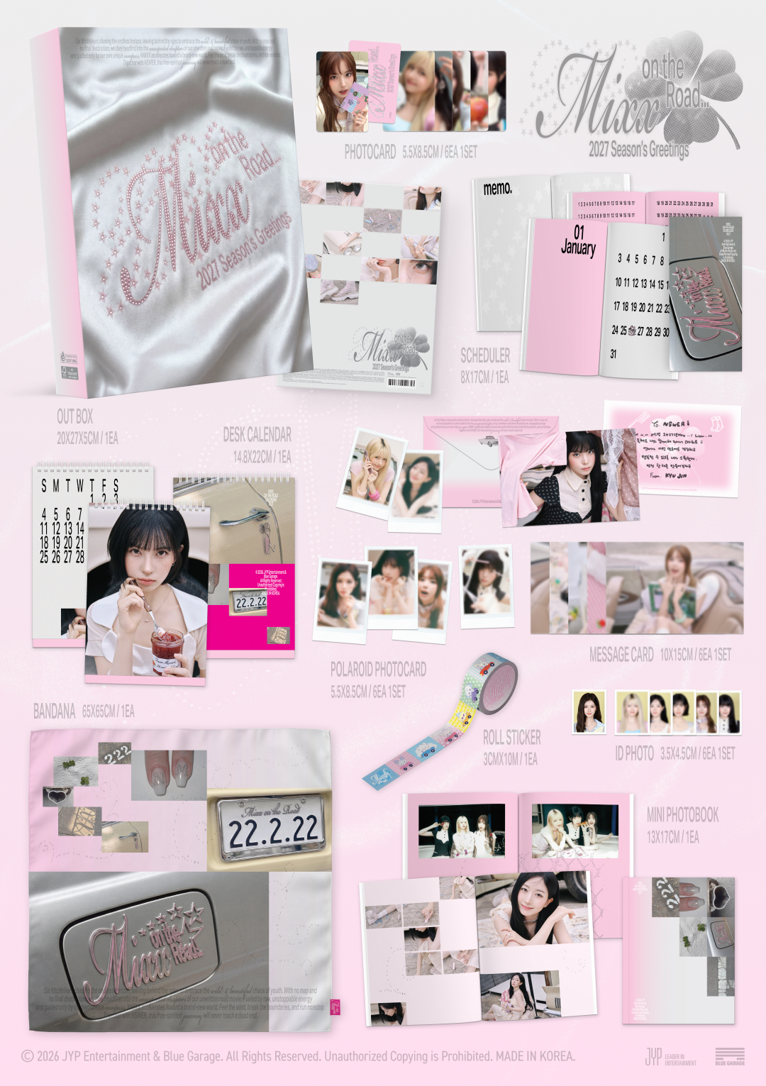 🎁FANS SHOP🎁 NMIXX 2027 Season's Greetings [MIXX ON THE ROAD]