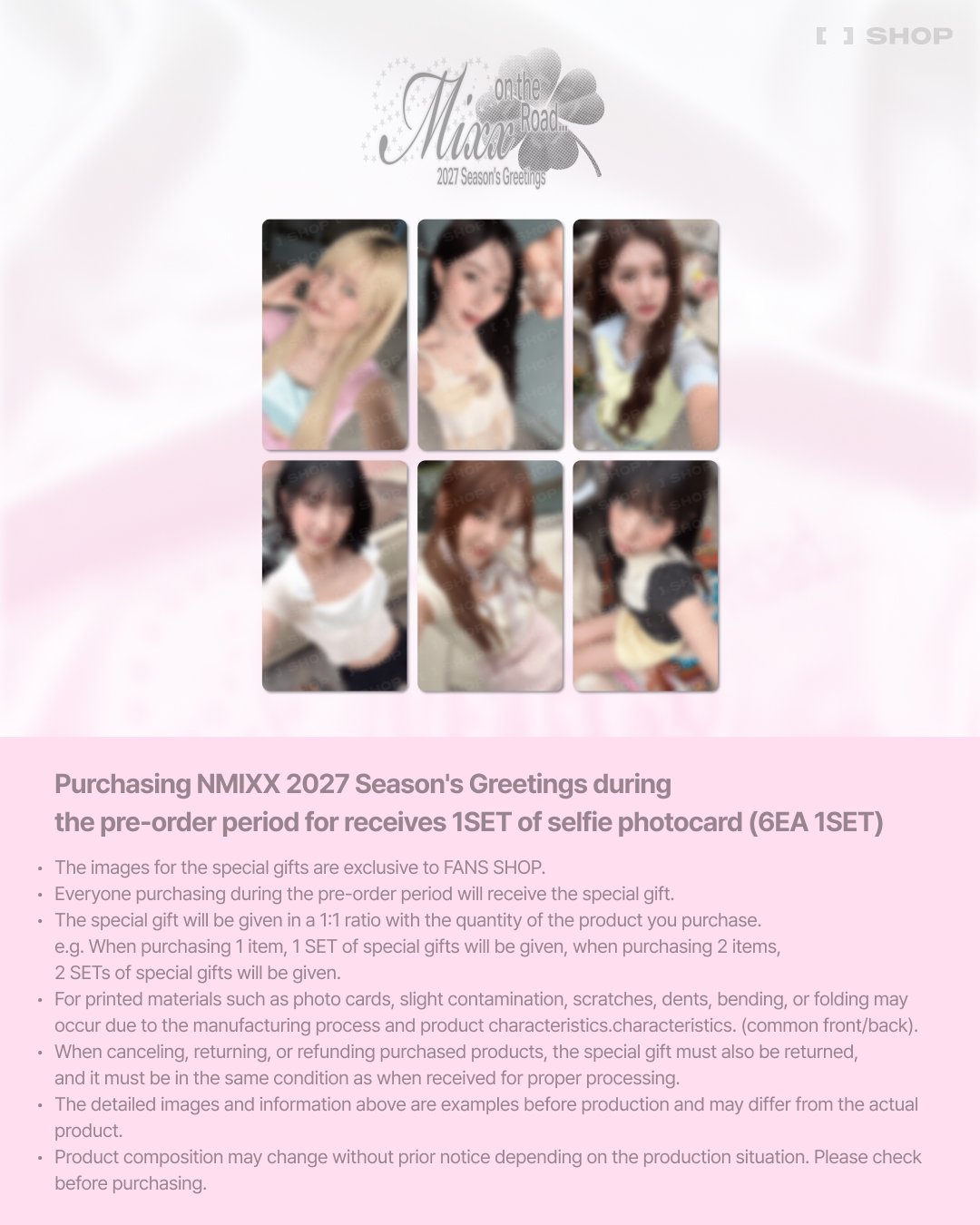 🎁FANS SHOP🎁 NMIXX 2027 Season's Greetings [MIXX ON THE ROAD]