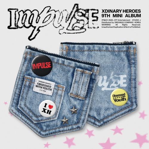 Xdinary Heroes - 9th mini album [IMPULSE] (DENIM POUCH Ver.)