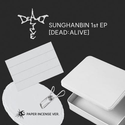 SUNGHANBIN - 1st EP [DEAD:ALIVE] (Paper Incense Ver.) (Limited Ver.)