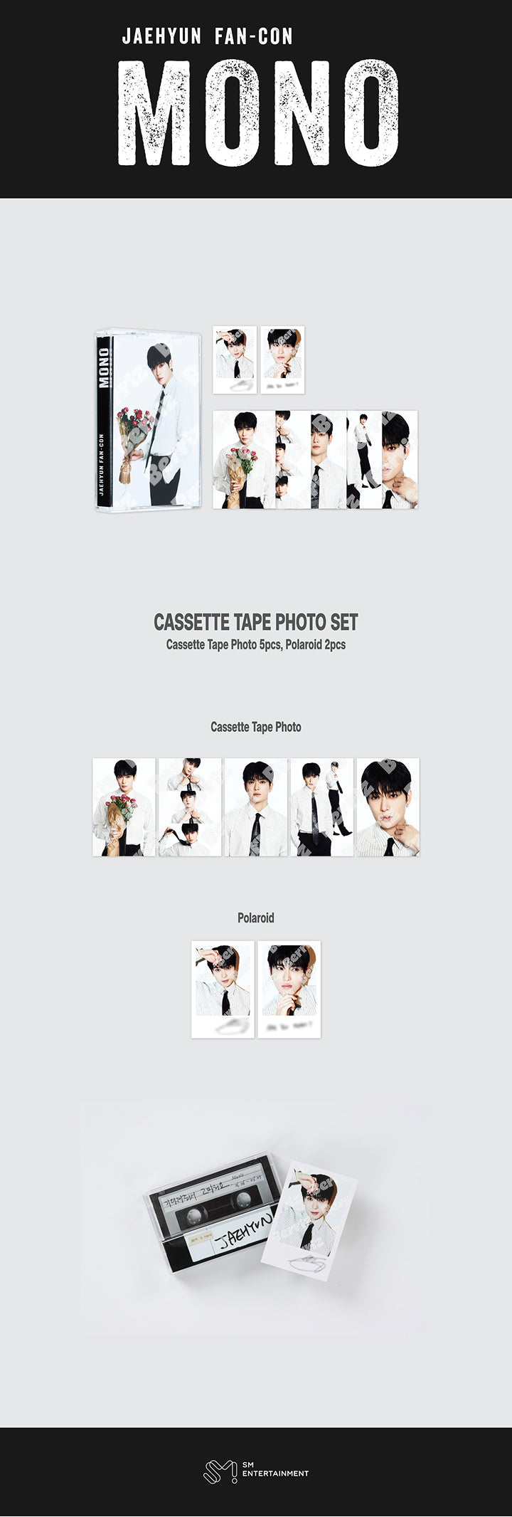 NCT JAEHYUN - [2026 JAEHYUN FAN-CON TOUR MONO MD] CASSETTE TAPE PHOTO SET