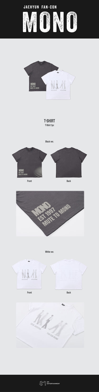 NCT JAEHYUN - [2026 JAEHYUN FAN-CON TOUR MONO MD] T-SHIRT