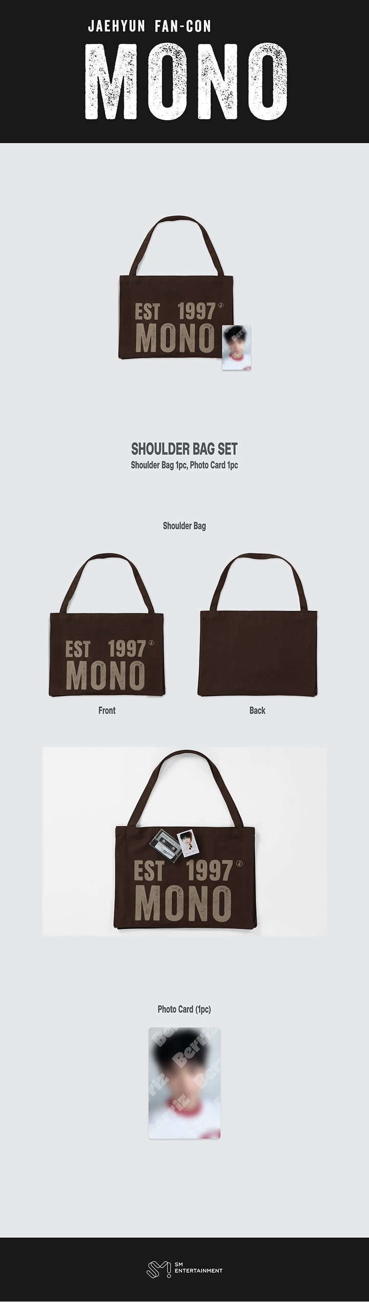 NCT JAEHYUN - [2026 JAEHYUN FAN-CON TOUR MONO MD] SHOULDER BAG SET