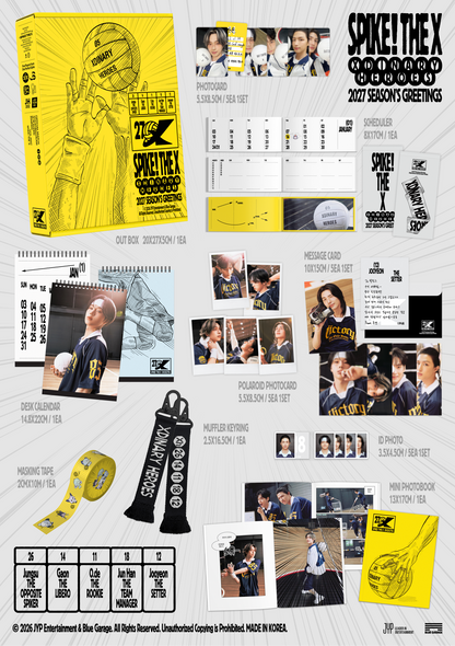 🎁FANS SHOP🎁 Xdinary Heroes 2027 Season's Greetings [SPIKE! THE X]