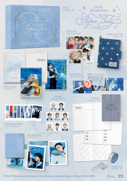 🎁FANS SHOP🎁 Stray Kids 2027 Season's Greetings [Paper Tale]