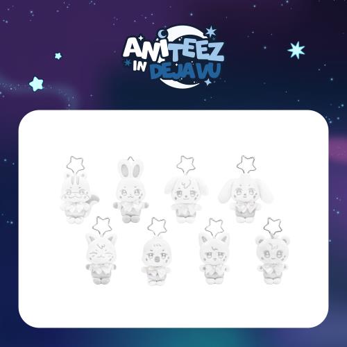 ATEEZ - [ANITEEZ IN DEJAVU] SILVER ANITEEZ PLUSH KEYRING