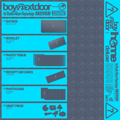 BOYNEXTDOOR 1st Studio Album Repackage [HOME: DELUXE] (Weverse Albums ver.)