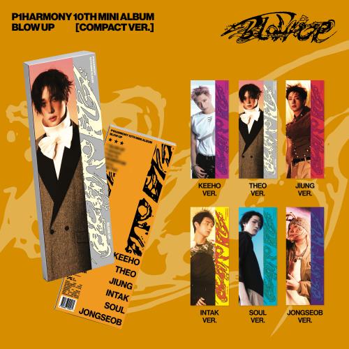 P1Harmony 10th Mini Album [BLOW UP] (Compact Ver.) (6 TYPES Random)
