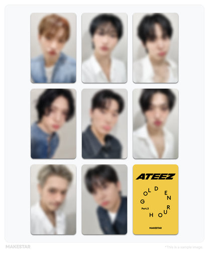 ATEEZ - [GOLDEN HOUR : Part.3] (POCAALBUM ver.) (9 TYPES Random)