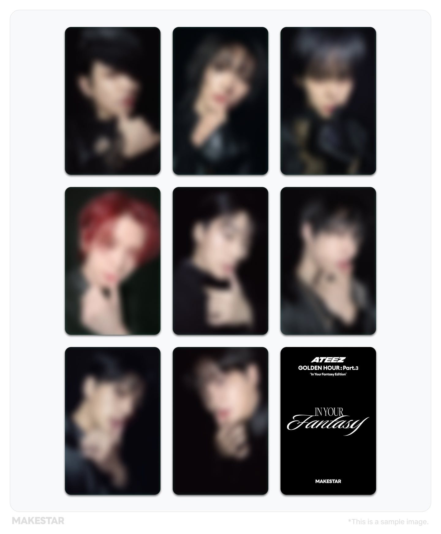 ATEEZ - 12th mini album [GOLDEN HOUR : Part.3 ‘In Your Fantasy Edition’ (Limited)]