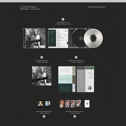 Mark Tuan (GOT7) - [Silhouette] (Smoke Jewel ver.)