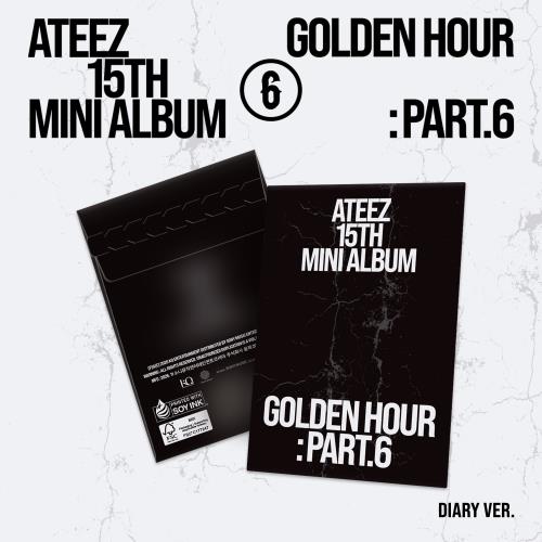 ATEEZ - 15TH MINI ALBUM [GOLDEN HOUR : Part.6] (POCAALBUM VER.)