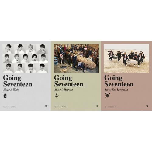 SEVENTEEN - 3RD MINI ALBUM [Going Seventeen] (3 TYPE Random)