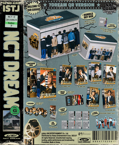 NCT DREAM - The 3rd Album [ISTJ] (7DREAM QR Ver.) (Random Ver.)