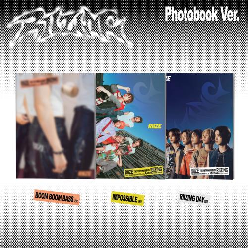 RIIZE - 1ST MINI ALBUM [RIIZING] (Photobook Ver.) (Random Ver.)