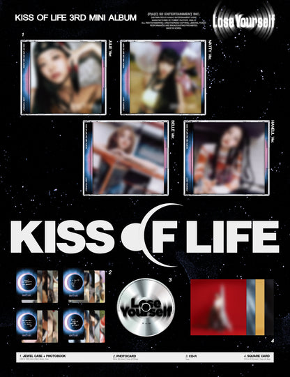 KISS OF LIFE - 3rd Mini Album [Lose Yourself] (Jewel Ver.) (4 TYPE Random)