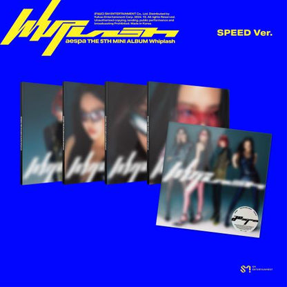 aespa - 5th Mini Album [Whiplash] (SPEED Ver.) (5 TYPE Random)