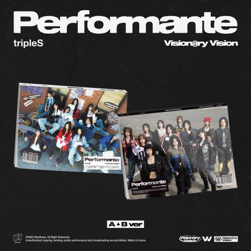 Visionary Vision (tripleS) - 1st Full Album [Performante] (2 TYPE Random)