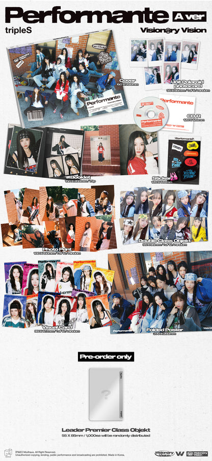 Visionary Vision (tripleS) - 1st Full Album [Performante] (2 TYPE Random)