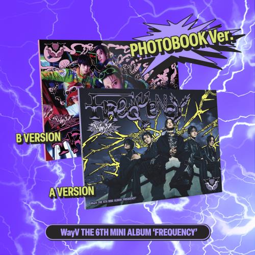 WayV - 6th Mini Album [FREQUENCY] (Photobook Ver.) (2 TYPE Random)