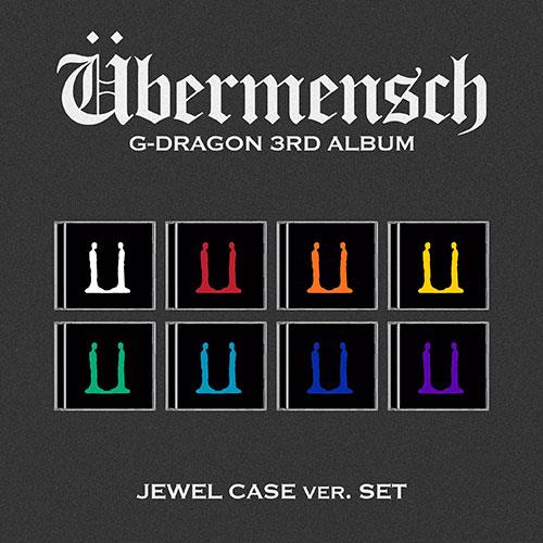 G-DRAGON - 3rd mini album [Übermensch] (JEWEL ver.) (8 TYPES Random)