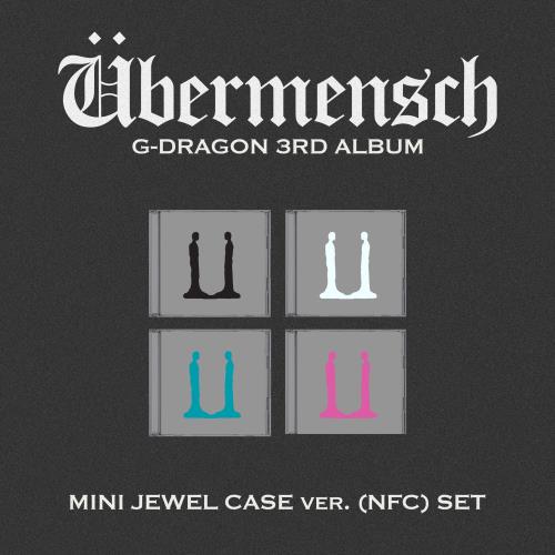 G-DRAGON - 3rd mini album [Übermensch] (MINI JEWEL ver.) (4 TYPES Random)