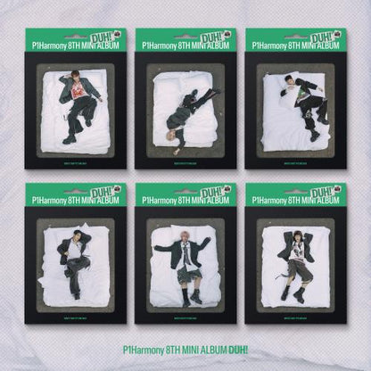 P1Harmony - 8th mini album [DUH!] (H Ver.) (Compact Ver.) (6 TYPES Random)