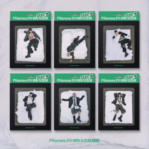 P1Harmony - 8th mini album [DUH!] (H Ver.) (Compact Ver.) (6 TYPES Random)