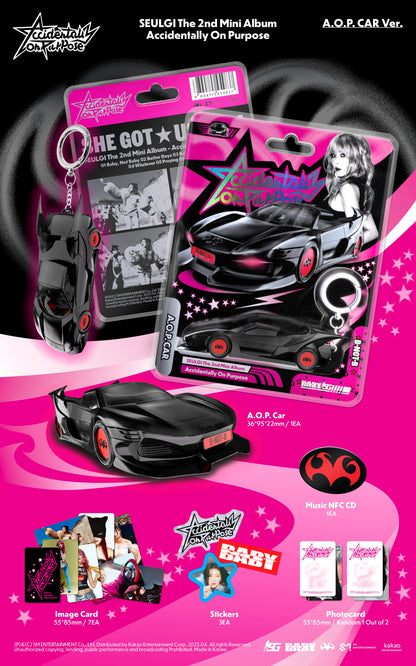 SEULGI - 2nd mini album [Accidentally On Purpose] (A.O.P Car Ver.) (Limited Edtion)