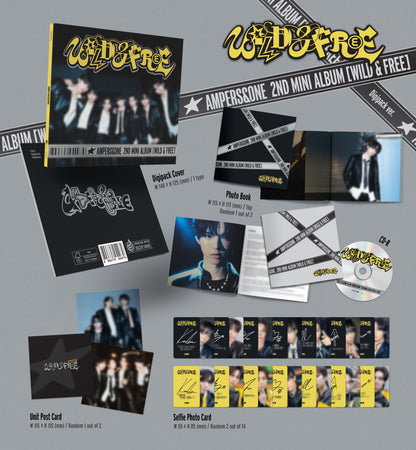 AMPERS&ONE - 2nd mini album [WILD & FREE] (Digipack ver.)