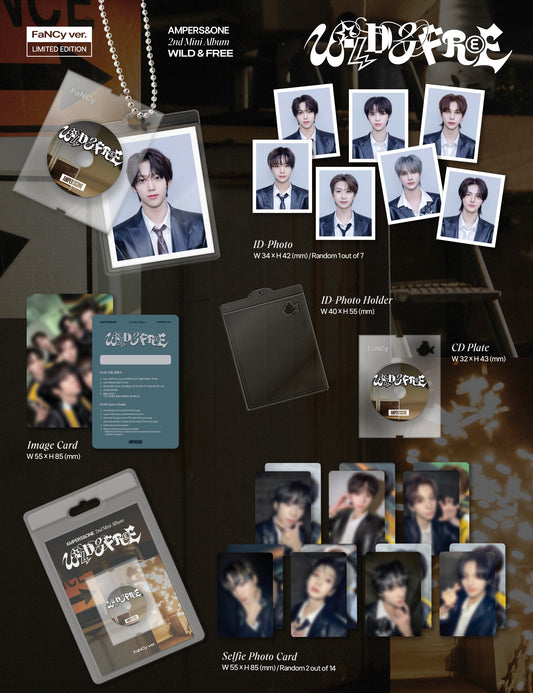 AMPERS&ONE - 2nd mini album [WILD & FREE] (FaNCy ver.) (LIMITED EDITION)