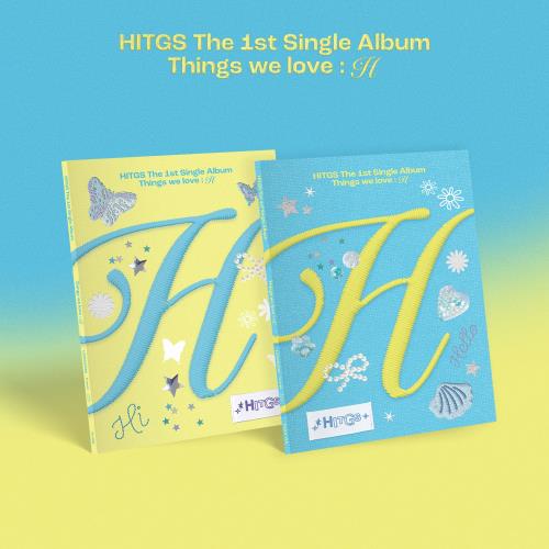 HITGS - 1st Single Album [Things we love : H] (2 TYPES Random)