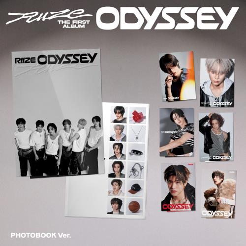 RIIZE - 1st Full Album [ODYSSEY] (PHOTOBOOK Ver.) (7 TYPES Random)