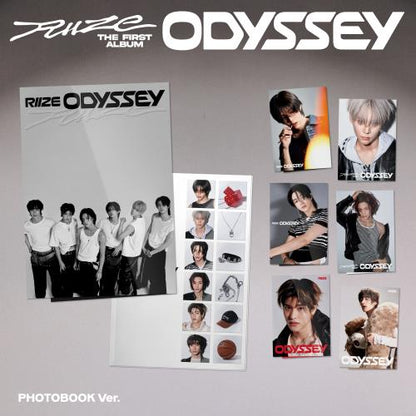 RIIZE - 1st Full Album [ODYSSEY] (PHOTOBOOK Ver.) (7 TYPES Random)