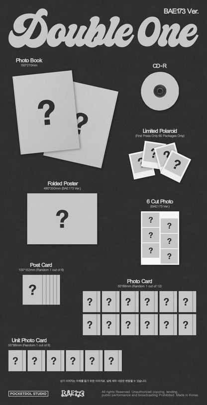 Double One - 1st mini album [Xpert] (BAE173 Ver.)