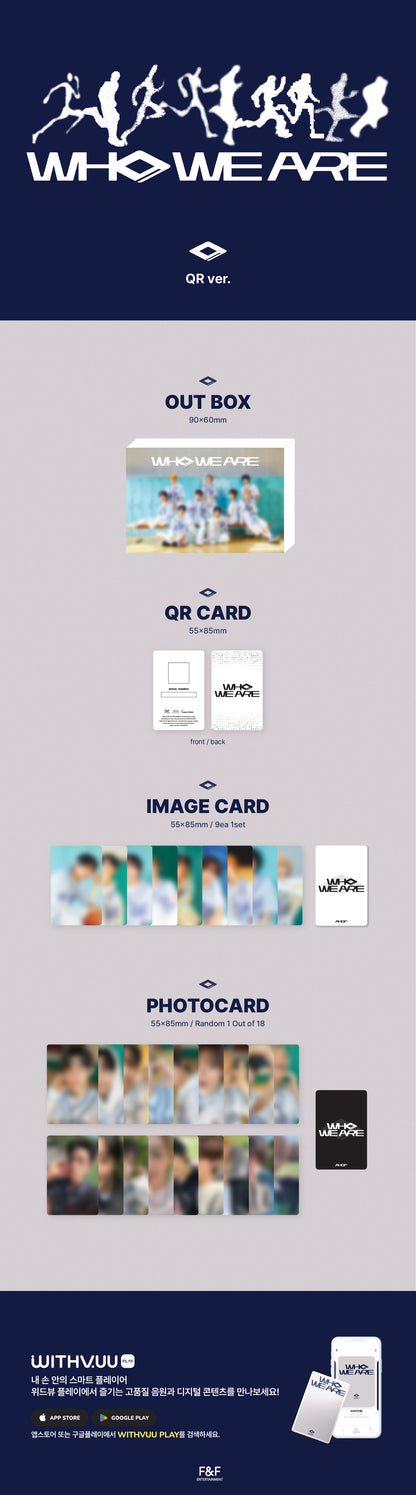 AHOF - 1st mini album [WHO WE ARE] (QR ALBUM Ver.)