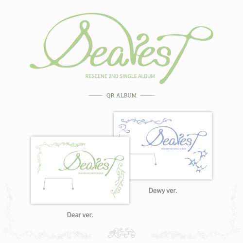RESCENE - 2nd Single Album [Dearest] (QR VER.) (2 TYPES Random)
