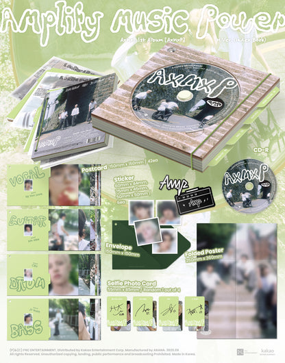 AxMxP - 1st Full Album [AxMxP] (M ver.)