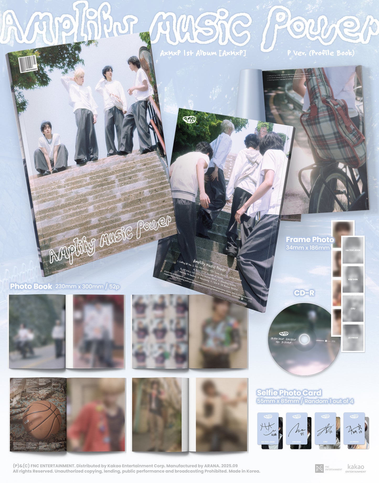 AxMxP - 1st Full Album [AxMxP] (P ver.)