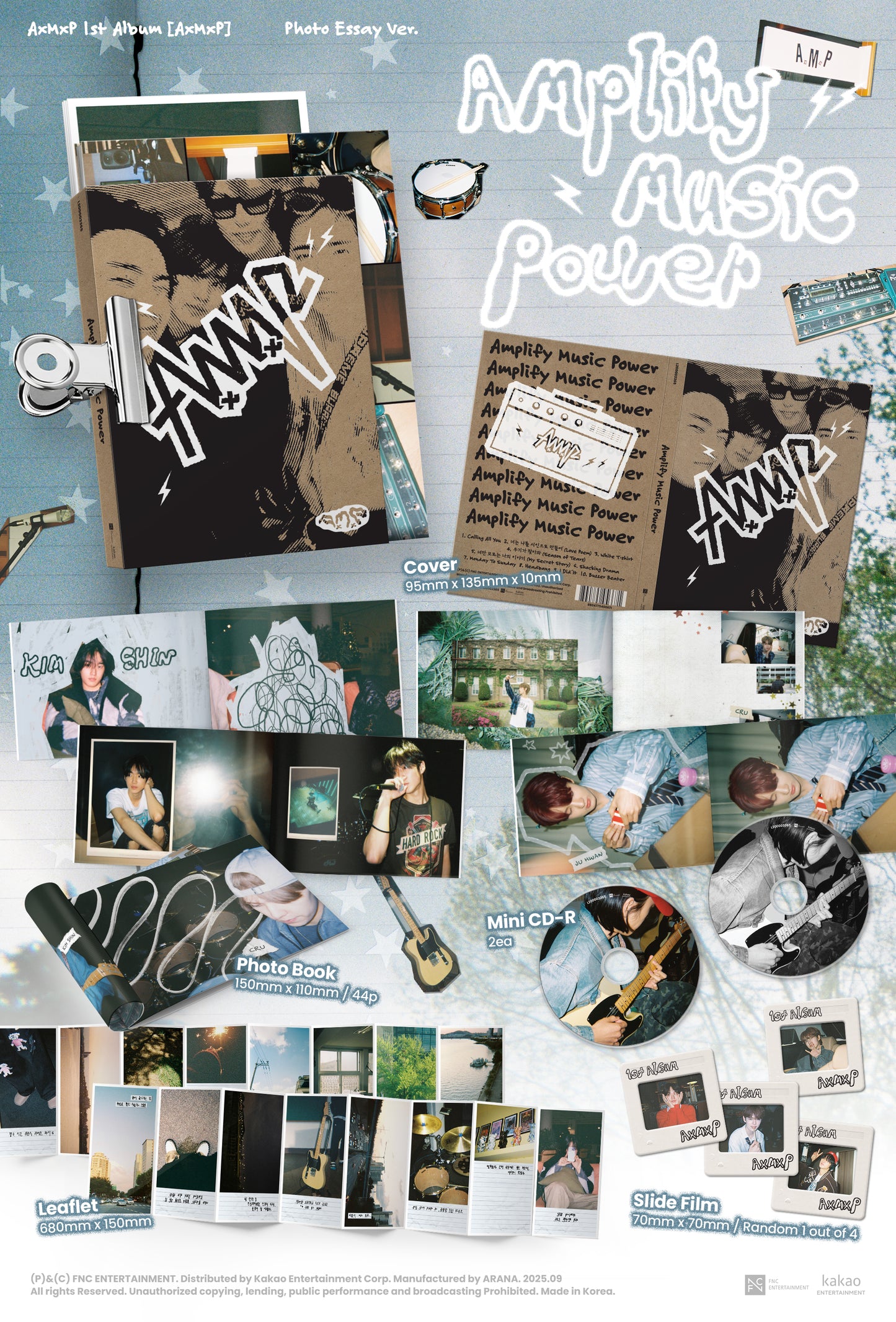 AxMxP - 1st Full Album [AxMxP] (Photo Essay by AxMxP ver.)