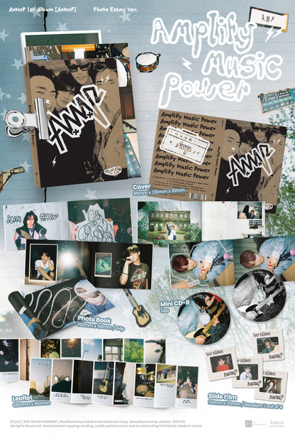 AxMxP - 1st Full Album [AxMxP] (Photo Essay by AxMxP ver.)