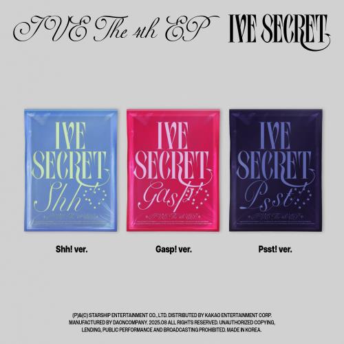 IVE - 4th mini album [IVE SECRET] (3 TYPES Random)