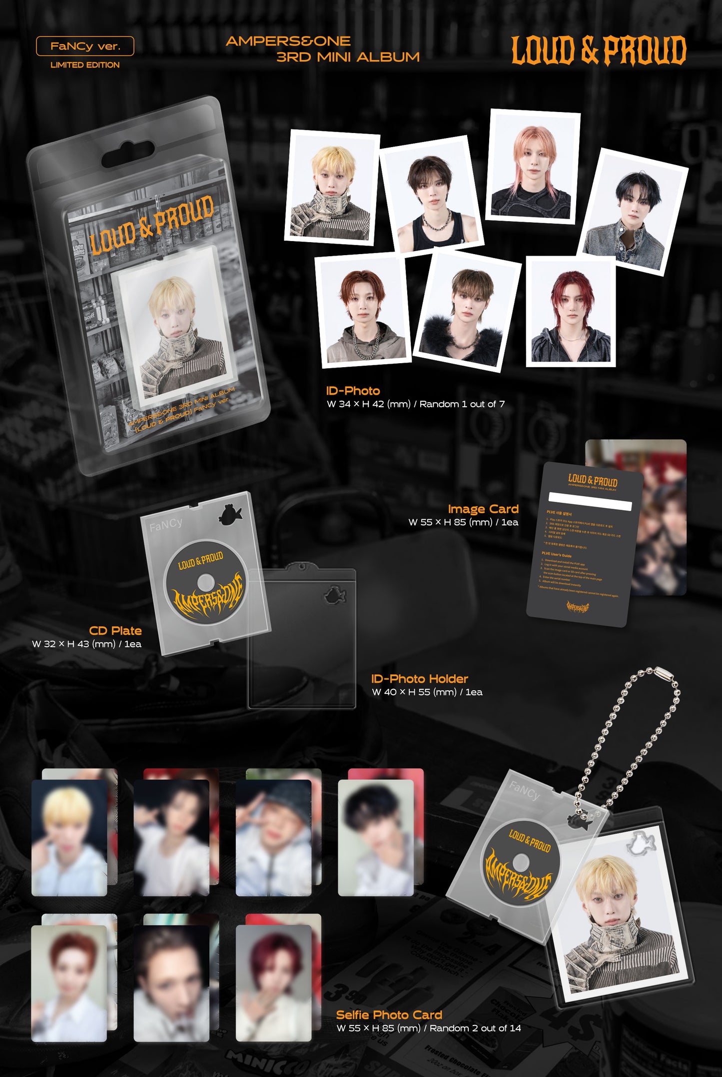 AMPERS&ONE - 3rd mini album [LOUD & PROUD] (FaNCy ver.) (LIMITED EDITION)