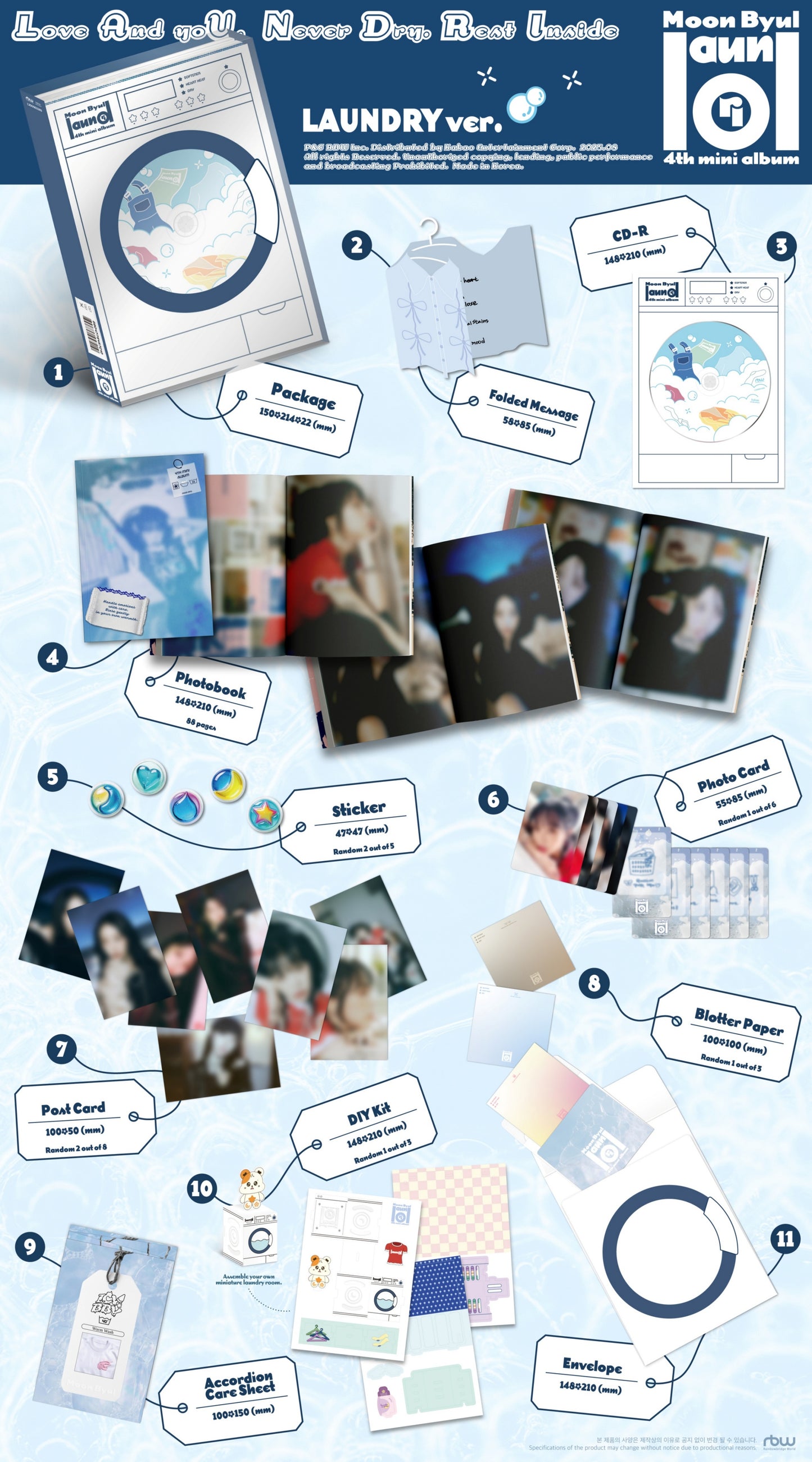Moon Byul - 4th mini album [laundri] (LAUNDRY ver.)