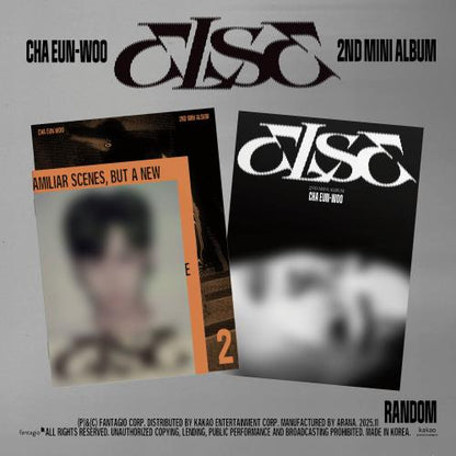 CHA EUN-WOO - 2nd mini album [ELSE] (2 TYPES Random)