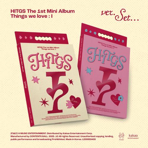 HITGS - 1st Mini Album [Things we love : I] (2 TYPES Random)