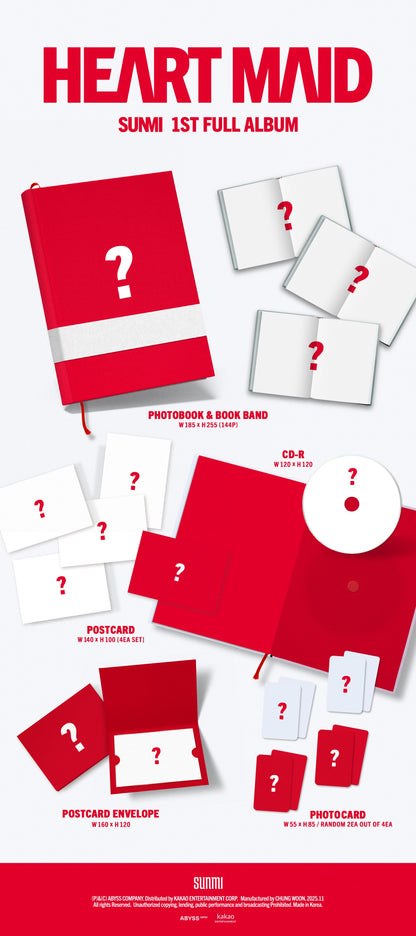 SUNMI - 1st Full Album [HEART MAID]