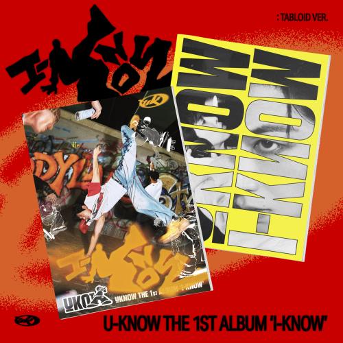 U-KNOW - 1st Full Album [I-KNOW] (Tabloid Ver.) (2 TYPES Random)